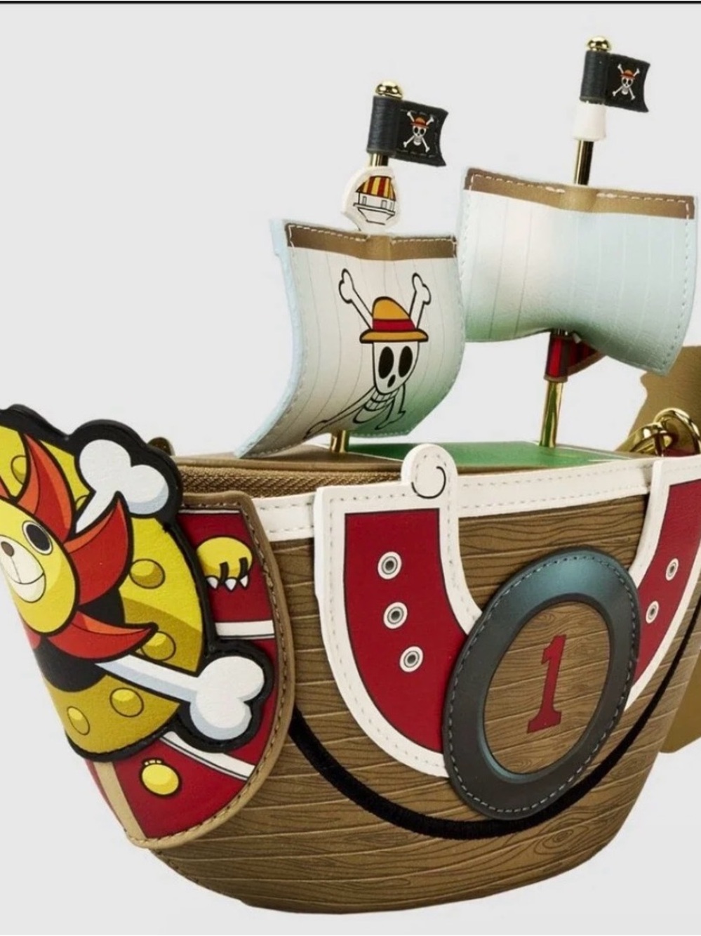 Loungefly One Piece Pirate Ship Crossbody Bag The Going Mary